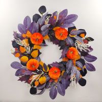 Herbst Deko Kranz 💜 gross 60 cm