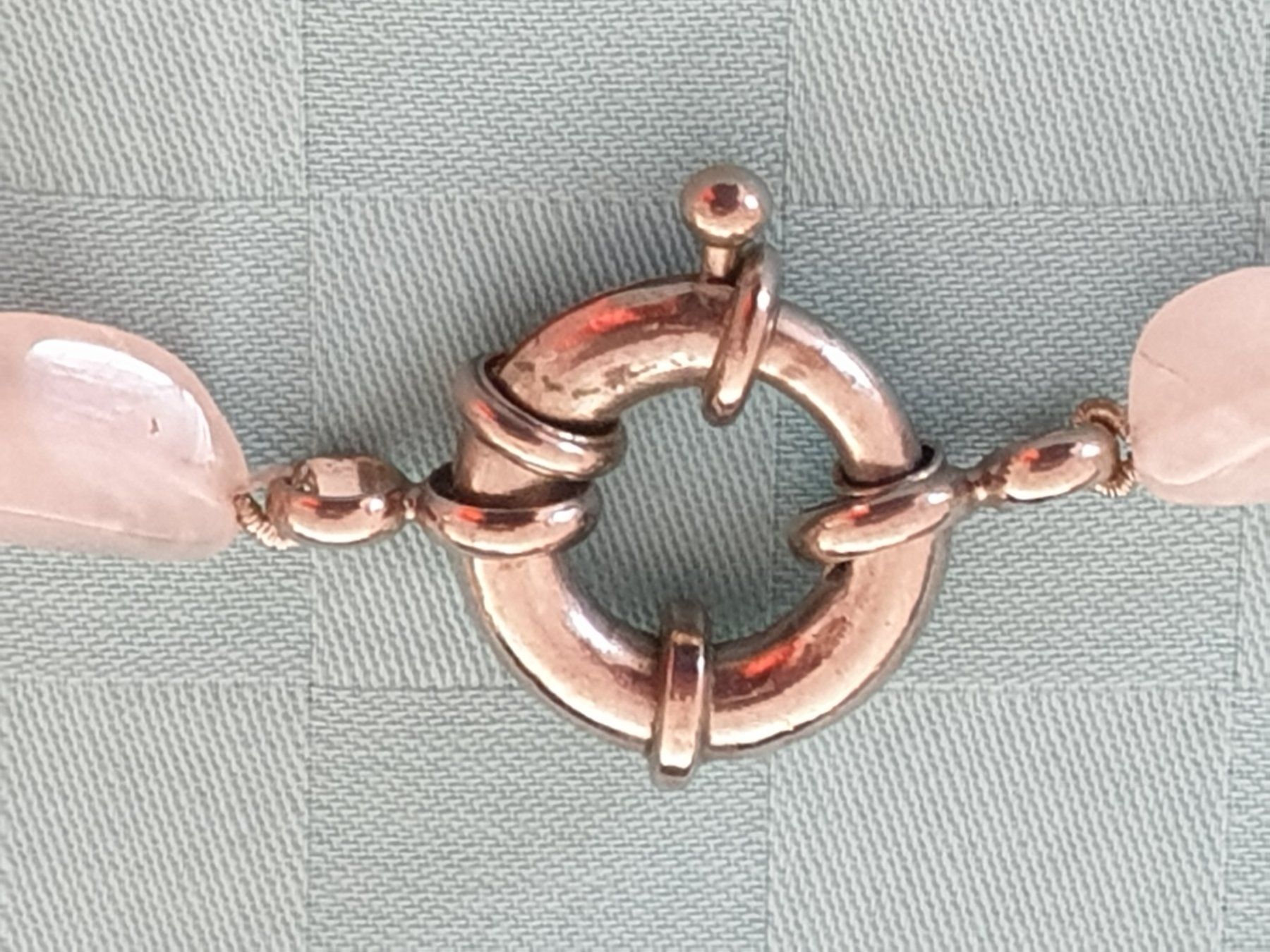 Catenine: Schmuck Halskette Kette Rosenquarz – Usato da Mörschwil venduto da spirspi 6
