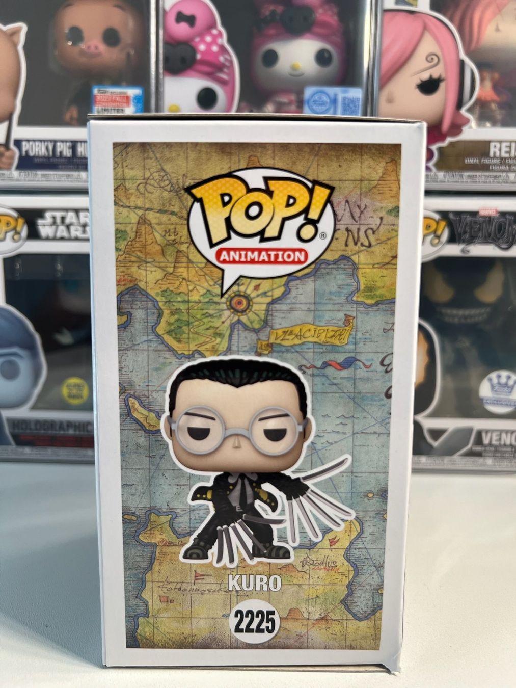 Funko Statuette: Funko POP! Animation One Piece Kuro – Nuovo e nell'imballaggio originale da Le Mouret venduto da perfectbijou 1