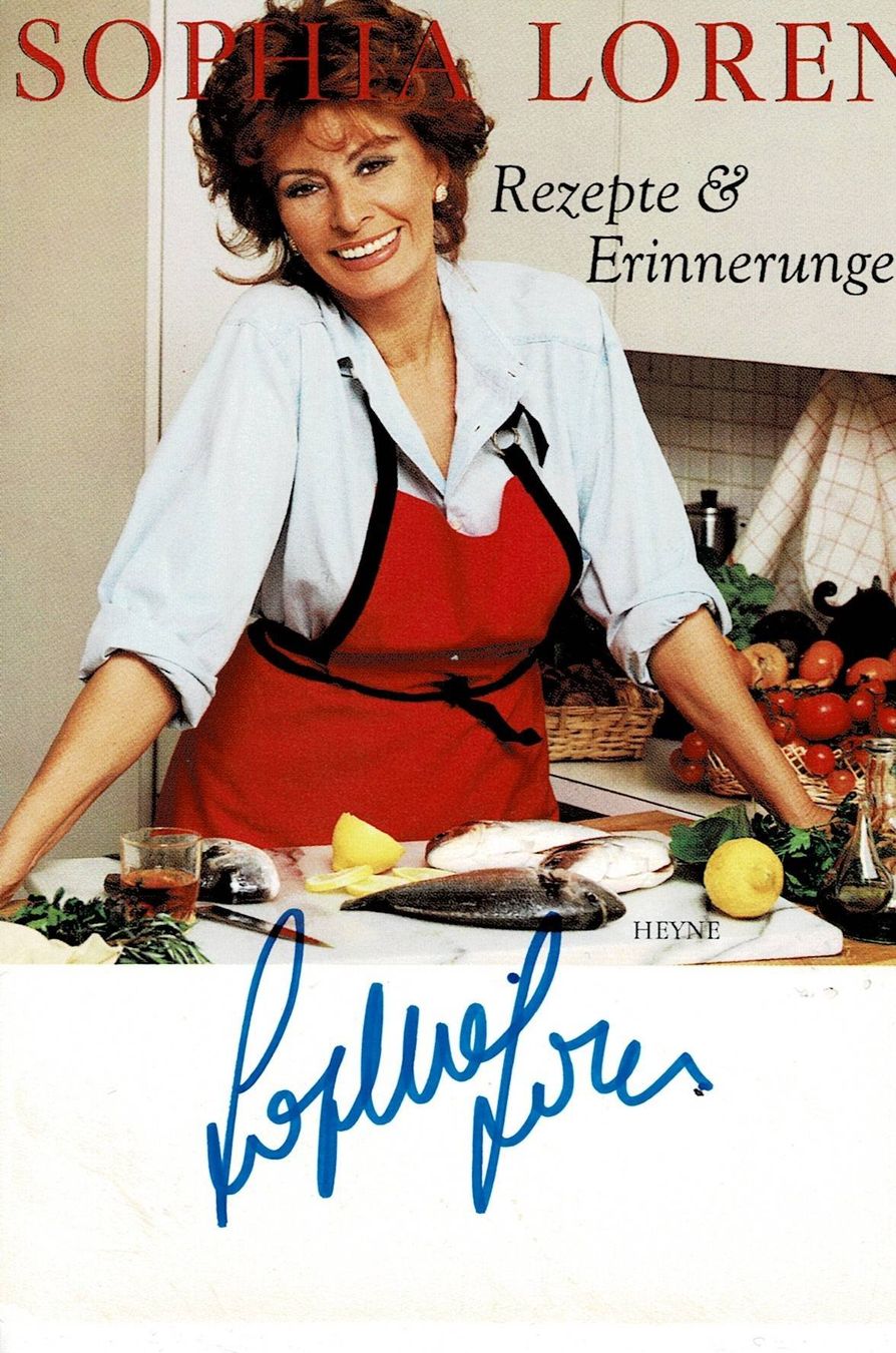 original autogramm sophia loren Kaufen auf Ricardo