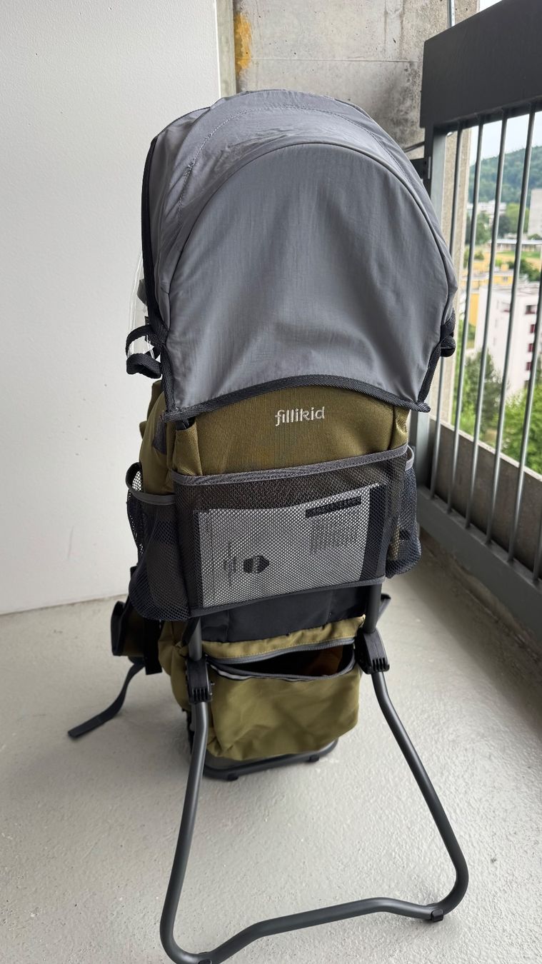 Fillikid Borse & Zaini: fillikid Back carrier Elite green – Usato da Schlieren venduto da and_z8fb 6