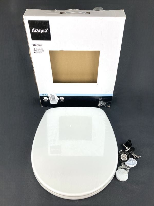 Diaqua WC: DIAQUA | WC-Sitz | Brest | Weiss – Neu (gemäss Beschreibung) aus Wittenbach von Restwert_St-Gallen