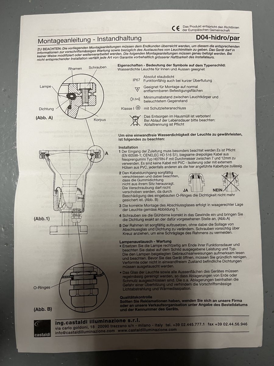 Lampen: Aussenlampe für Boden Montage oder Wand IP67 Schwarz – Neu und originalverpackt aus Münchenstein von pricehouse 5