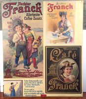 Vintage Franck Coffee Advertising Poster - Swiss Charm