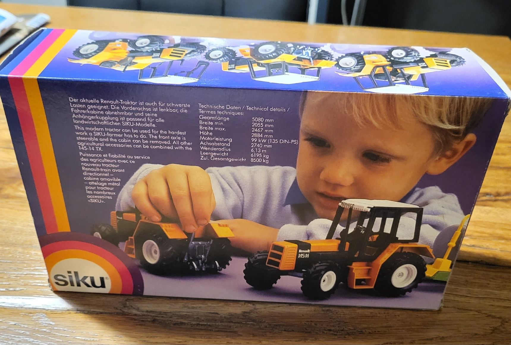 Siku Kit di modellismo & Modellini statici: Siku Traktor 2856 MetallOV – Nuovo (secondo la descrizione) da Kägiswil venduto da Megafi56 4