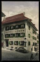 AK Olten, Hotel-Restaurant Löwen, Blick zum Eingang