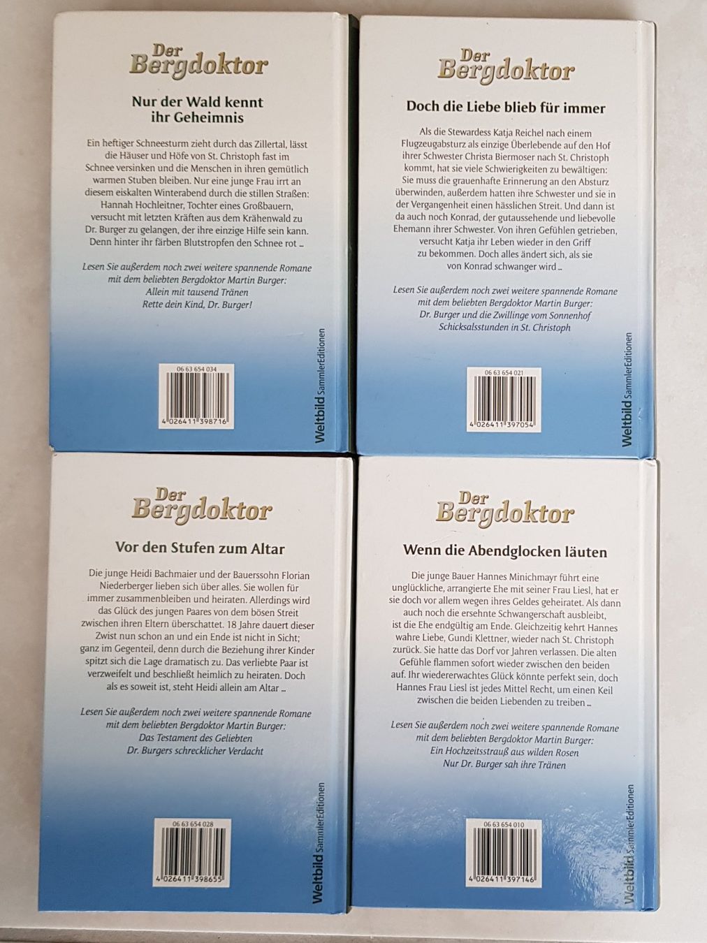 Libri: Der Bergdoktor von Andreas Kufsteiner, 4 Bücher – Usato da Kappel SO venduto da SebsPlants 1