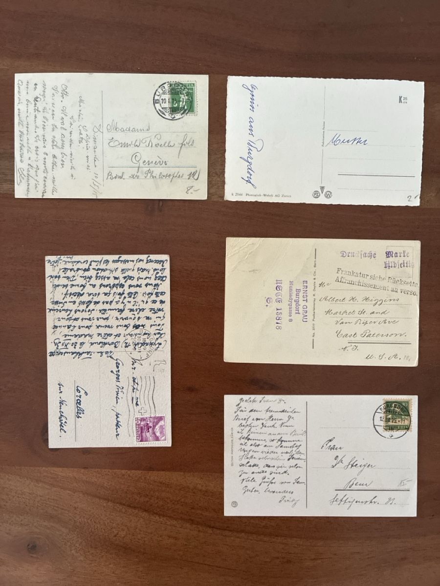 Ansichtskarten: 10 Ansichtskarten Schweiz von Burgdorf BE – Gebraucht aus Oftringen von Cla.vD.74 3