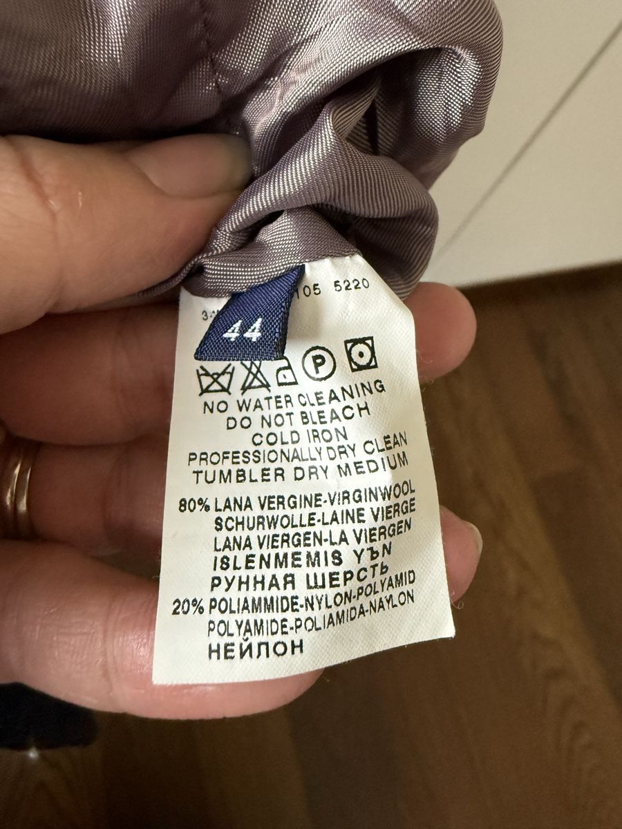 Cappotti: Mantel Trussardi Jeans Blu Gr. 44 – Usato da Zürich venduto da Fabrizio1978 6