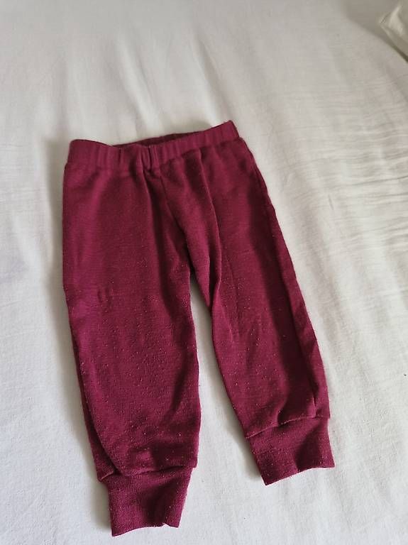 Pantaloni: Wunderschöne Wolle Seide Pants Gr. 62/68 – Usato da Schötz venduto da Puppentanz2
