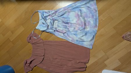 Sommer Kleider Set, Grösse S, Pastellfarben, Top Zustand