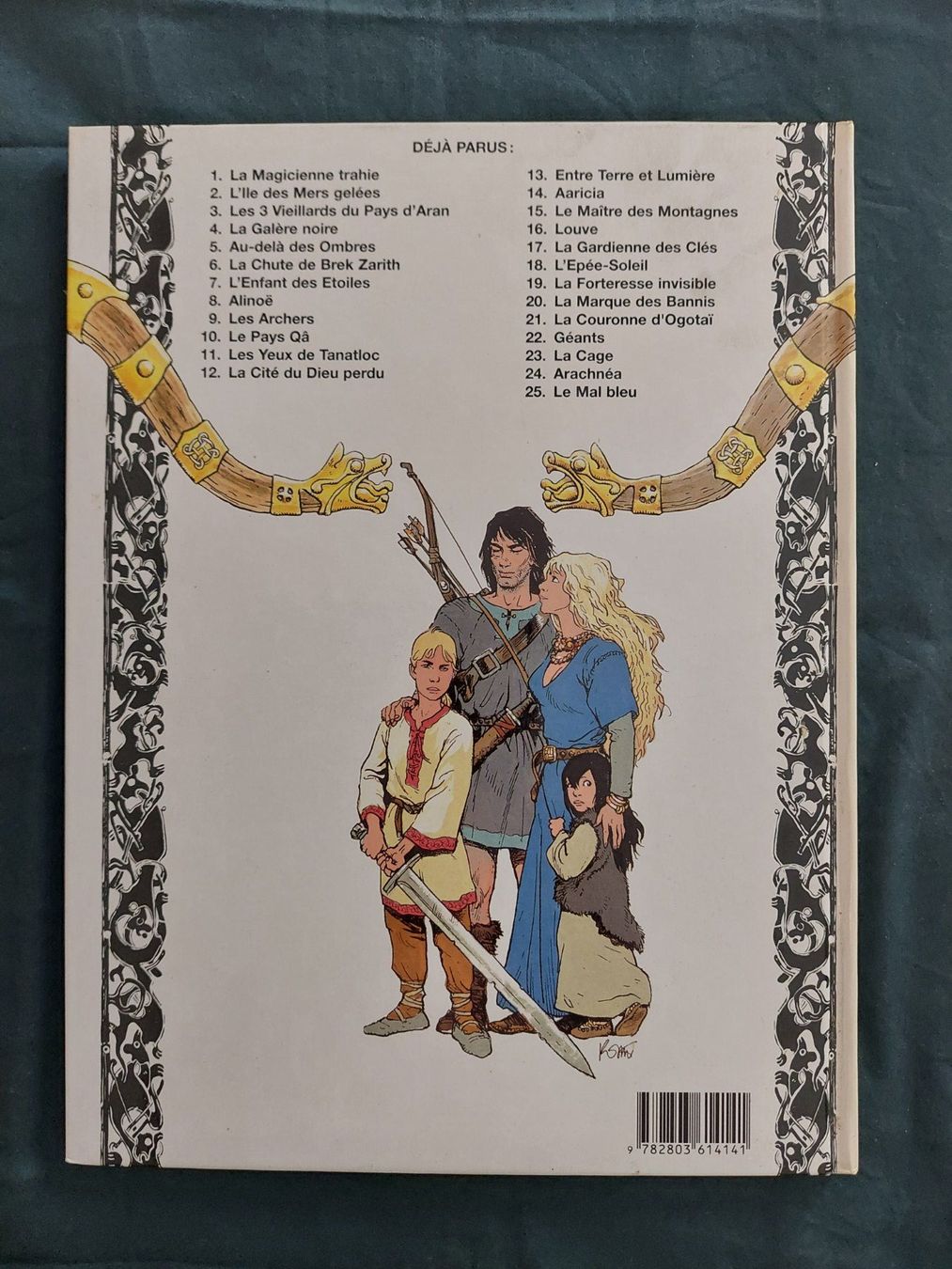 Fumetti: Thorgal T.25 Le Mal Bleu EO 1999 TBE – Usato da Genève venduto da Blu_BD 1