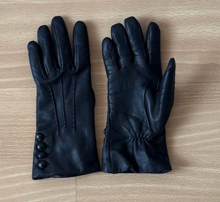 Dents Handschuhe, Grösse 7, Farbe Schwarz