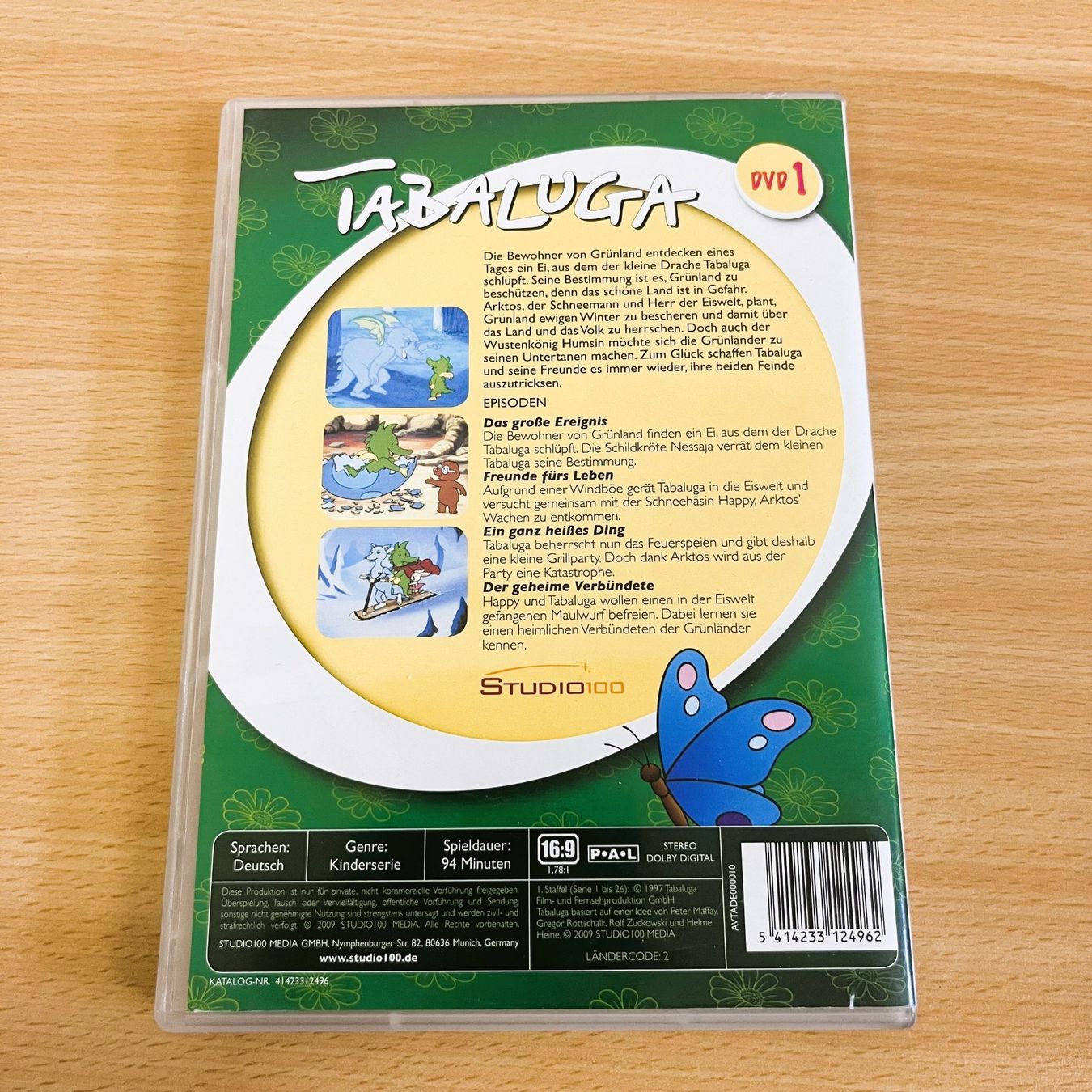 Tutti i DVDs: DVD - TABALUGA – Usato da Amlikon-Bissegg venduto da riestig 2