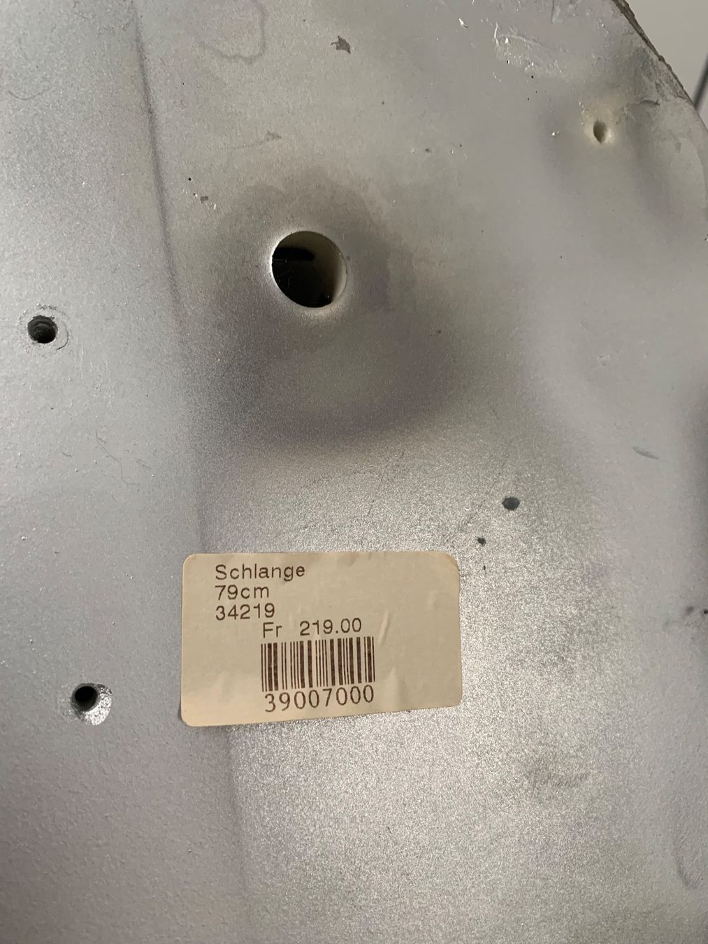 Alle Dekorationen: Kobra-Schlange Dekoration H 79cm – Gebraucht aus Wil SG von Sissi..79.. 3