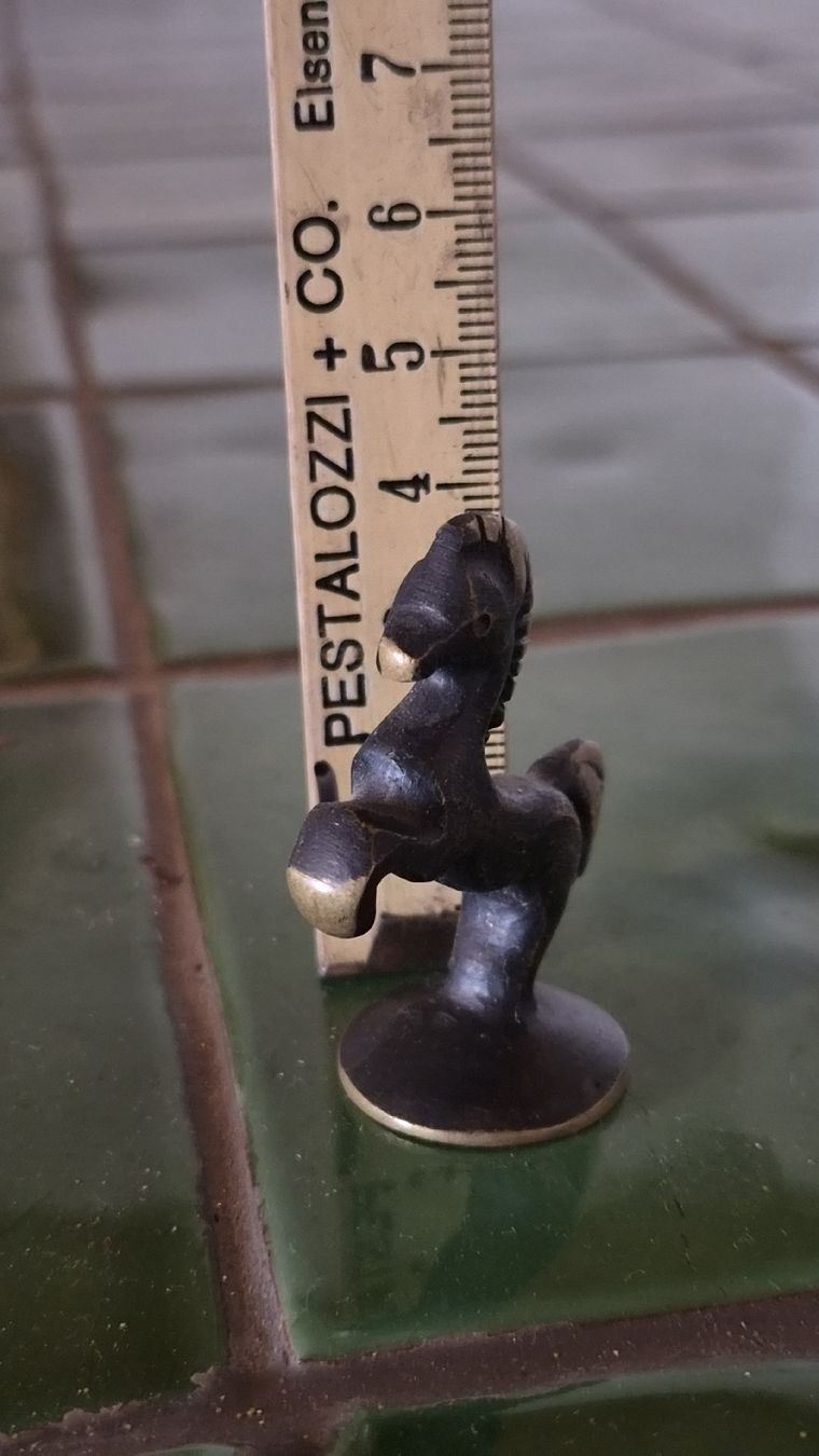 Statuette: Pferd Miniatur Bronze 4 cm  – Usato da Kölliken venduto da MissesBossTop1 1