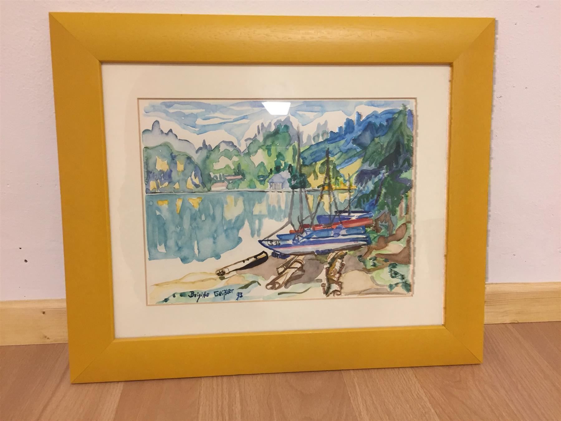 Dipinti: Aquarellbild aus Nachlass – Usato da Cormagens venduto da grizli13
