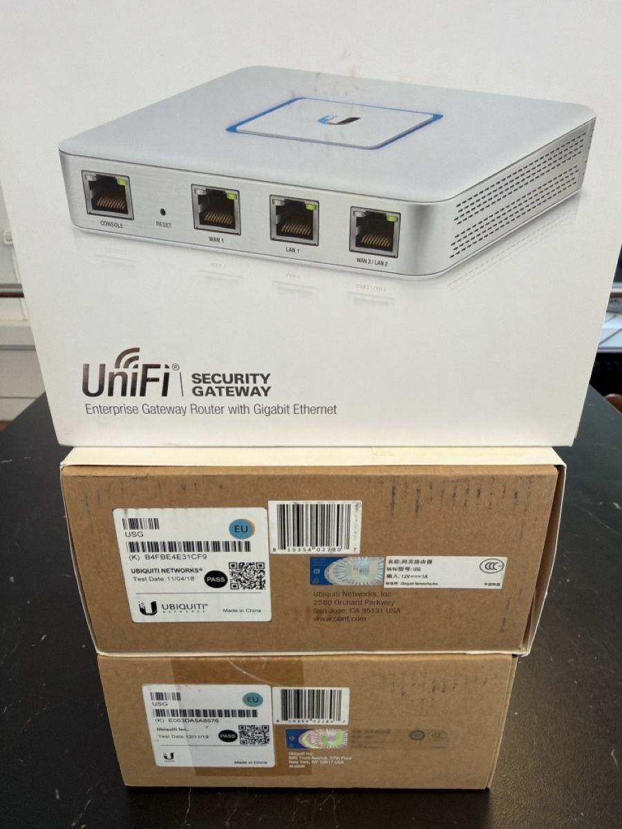 Unifi Modems & Router: 3 x Unifi Security Gateway USG – Neu und originalverpackt aus Egliswil von HolgerHermann 5