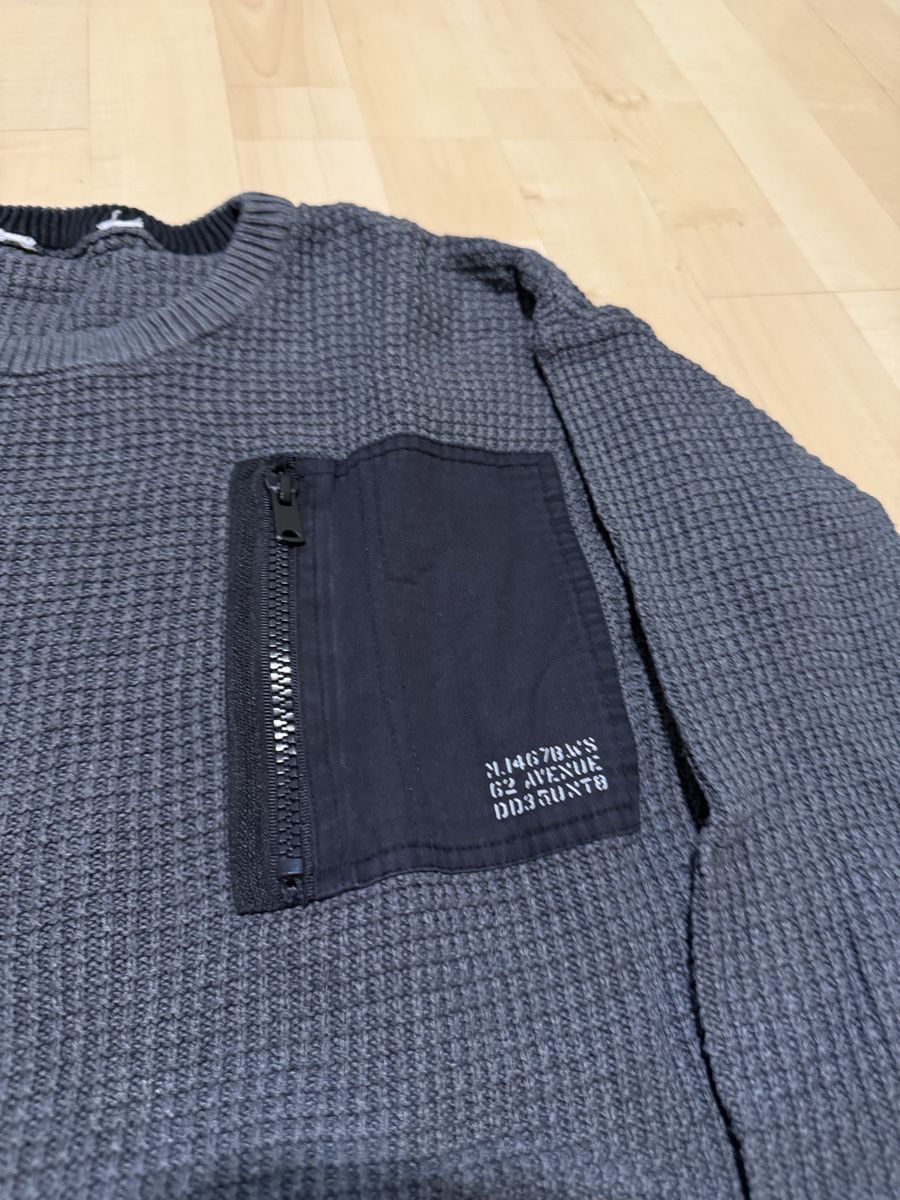 Maglioni & Felpe: Herren Pullover grau mit Brusttasche – Usato da Rüfenacht BE venduto da nic_svr8 1