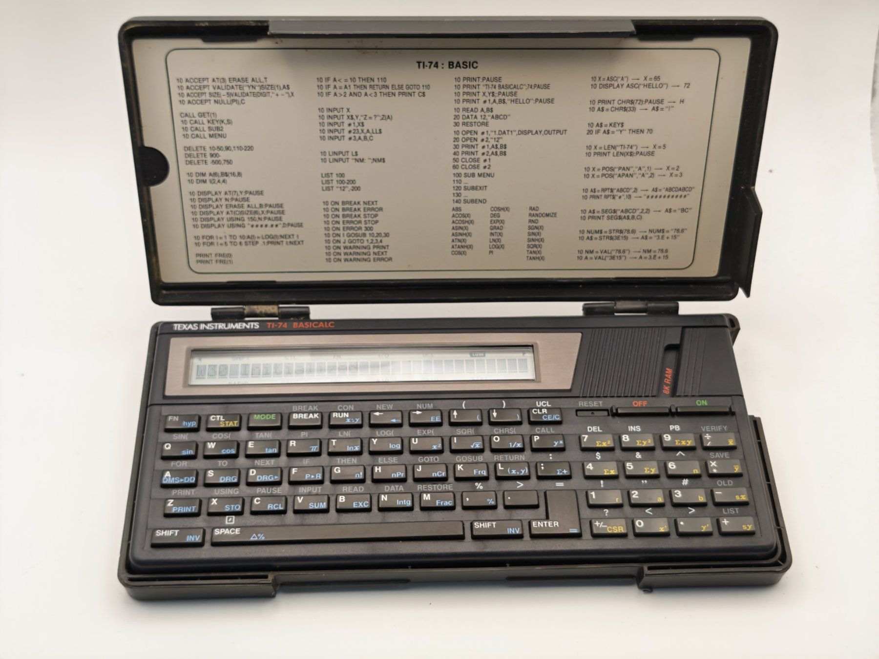 Texas Instruments Calcolatrici tascabili: Taschenrechner Texas Instruments TI-74 BASIC – Usato da Thun venduto da Kankii