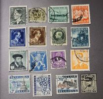 Belgien alte briefmarken