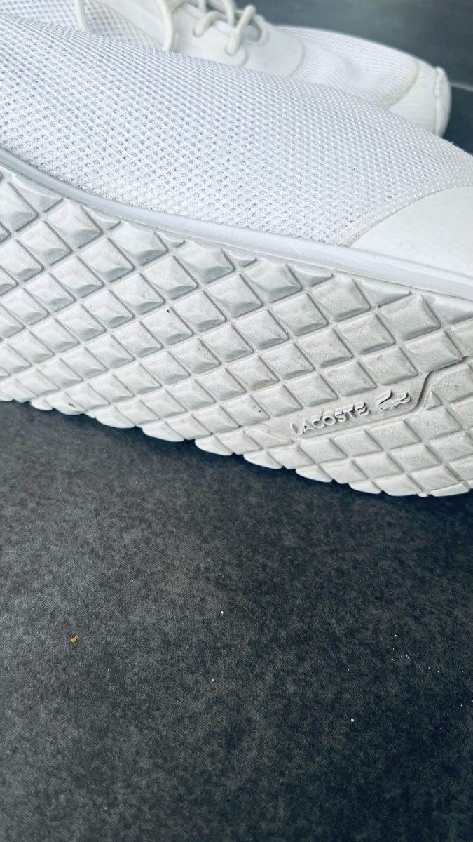 Lacoste Damenschuhe: Baskets Lacoste blanches, pointure 37 – Gebraucht aus Lausanne von Global.P 3