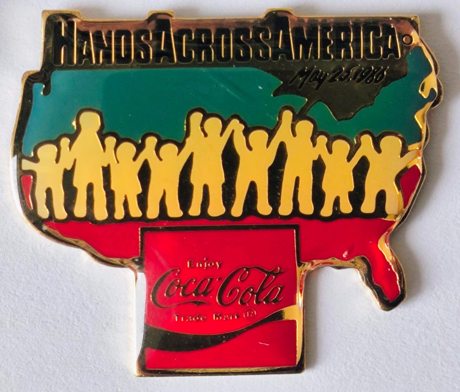 Coca-Cola Plaketten & Abzeichen: spezieller Coca-Cola Pin  rar – Gebraucht aus Pfäffikon ZH von Colacity
