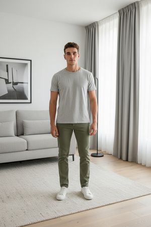 Lee Pantalon unisexe kaki neuf