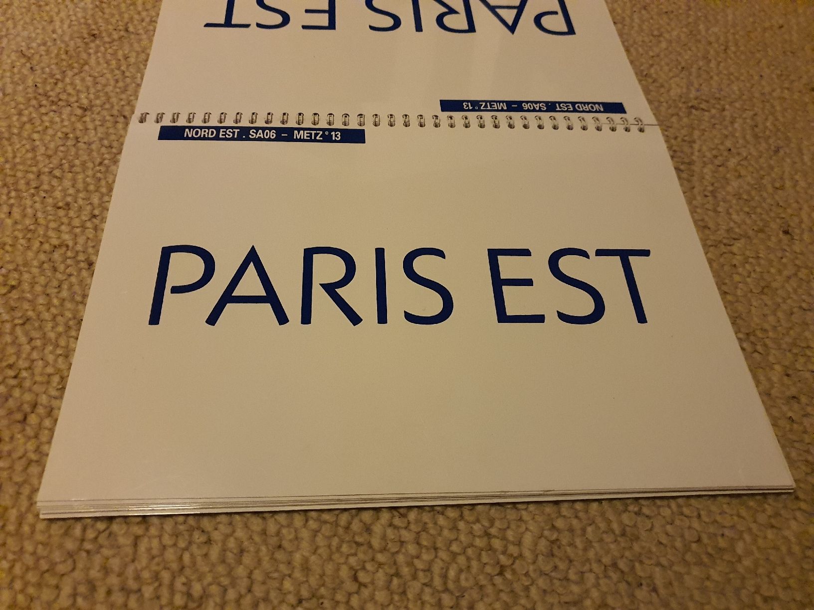 SNCF Ecriteaux: Plaquette de destination SNCF – D'occasion à Lavey-Village par Lofoten93 3