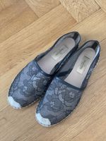 Valentino espadrilles dentelle cuir taille 39 