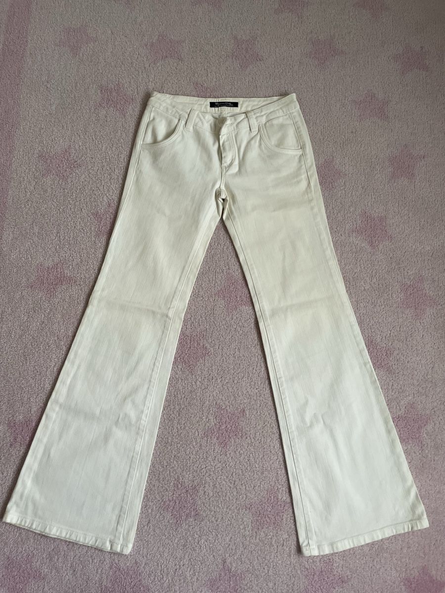 Massimo Dutti Jeans: Massimo Dutti Jean blanc évasé taille 40 – Neu (gemäss Beschreibung) aus Versoix von Pti-pois