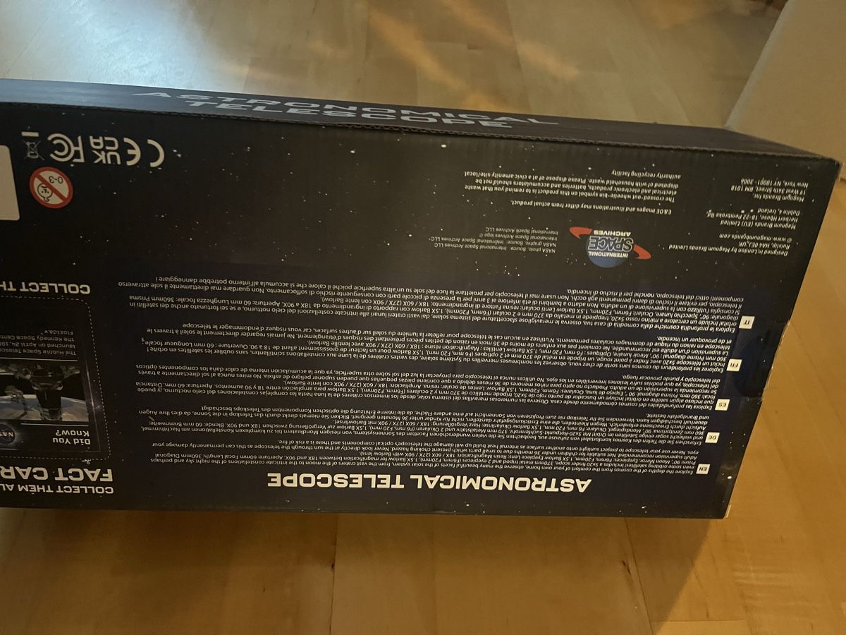Telescopi: Astronomical Telescope, neuwertig – Nuovo e nell'imballaggio originale da Schaffhausen venduto da juf_98r9 1