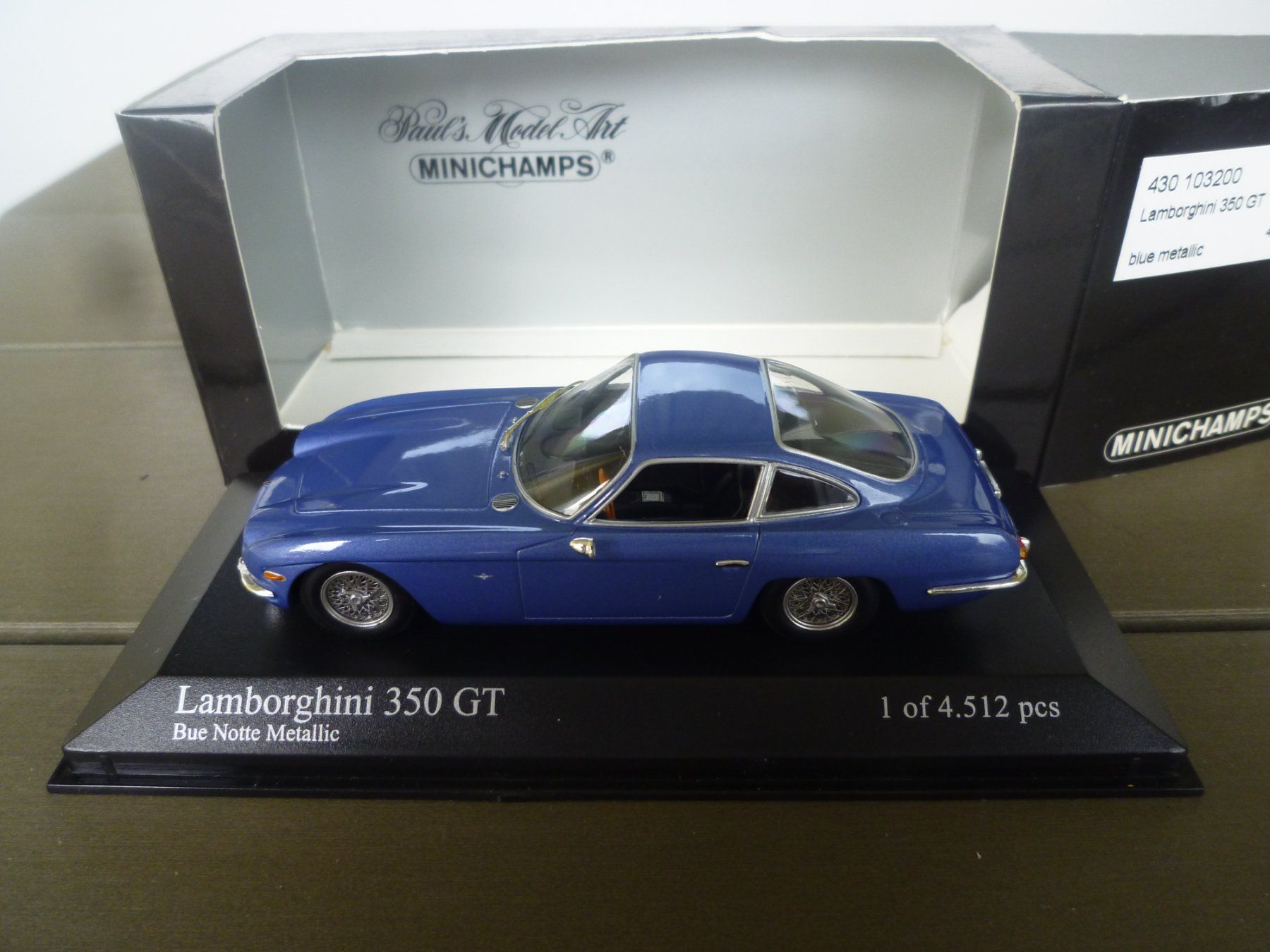 Lamborghini Modellini d'auto: Lamborghini 350 GT – Nuovo e nell'imballaggio originale da Flawil venduto da Imperiosud 1