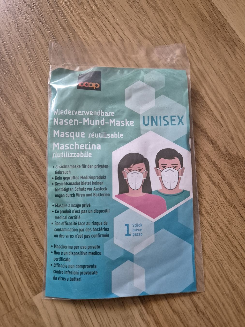 Visage & Oreilles: Coop wiederverwendbare Stoffmaske Maske – Neuf (Voir description) à Langenthal par Polarisstern