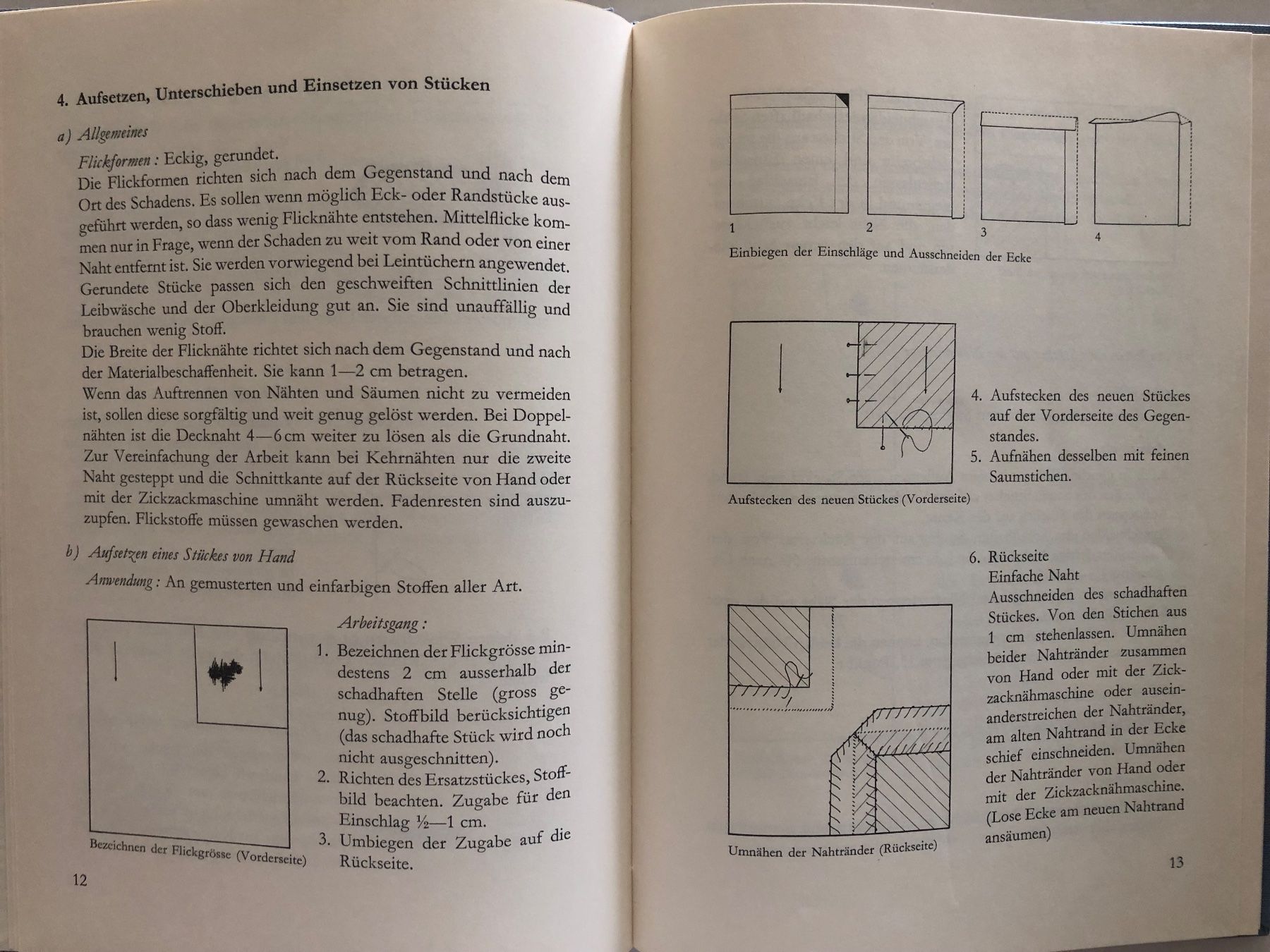 Livres: Mein Flickbüchlein – D'occasion à Pfäffikon ZH par Wacardo 7