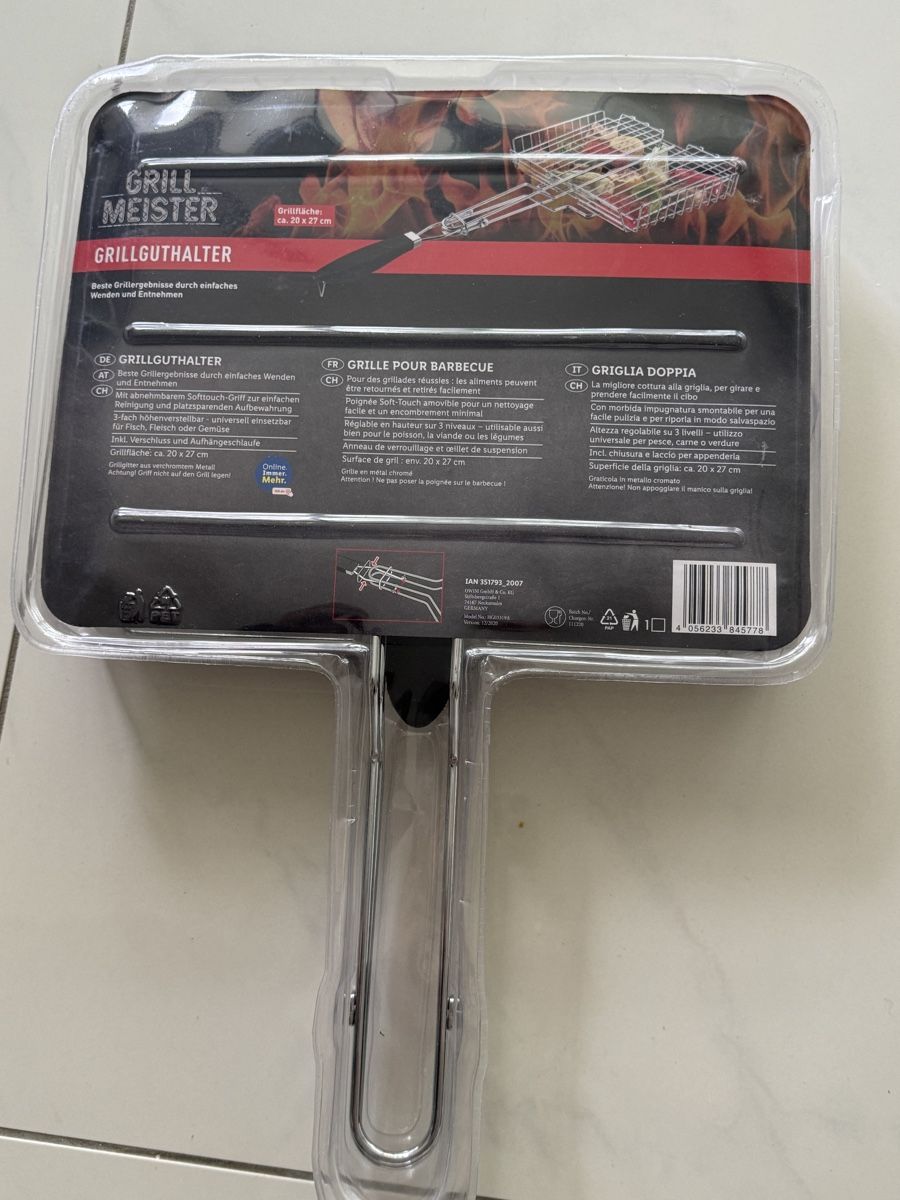 Elettrodomestici da cucina: Bar B Q grillguthalter – Nuovo e nell'imballaggio originale da hochdorf venduto da tariq1 3