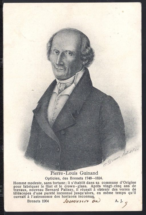 Pierre Louis Guinand ( 18.VII.04 ) Kaufen auf Ricardo