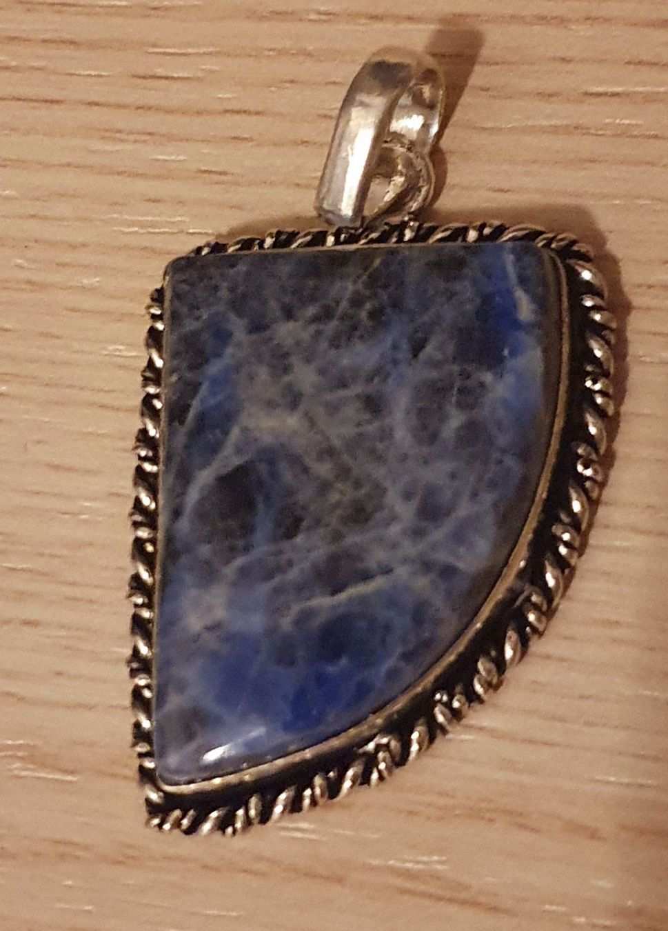 Ciondoli: Halskette mit Lapislazuli-Anhänger, 925er Silber – Nuovo (secondo la descrizione) da Andelfingen venduto da nicoletta11 1