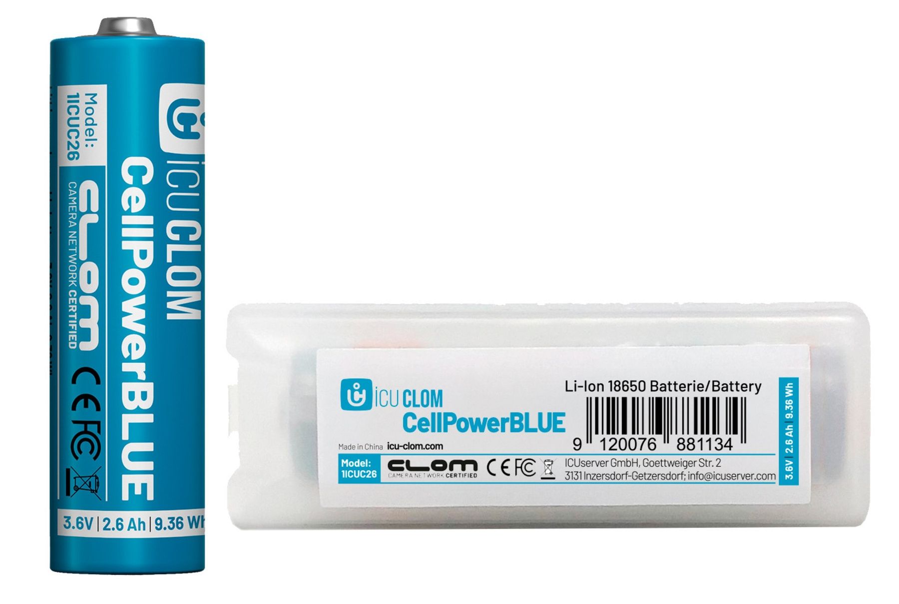 Fotocamera: ICU CellPower Blue 3er Pack – Nuovo e nell'imballaggio originale da Oberburg venduto da Krambambulin