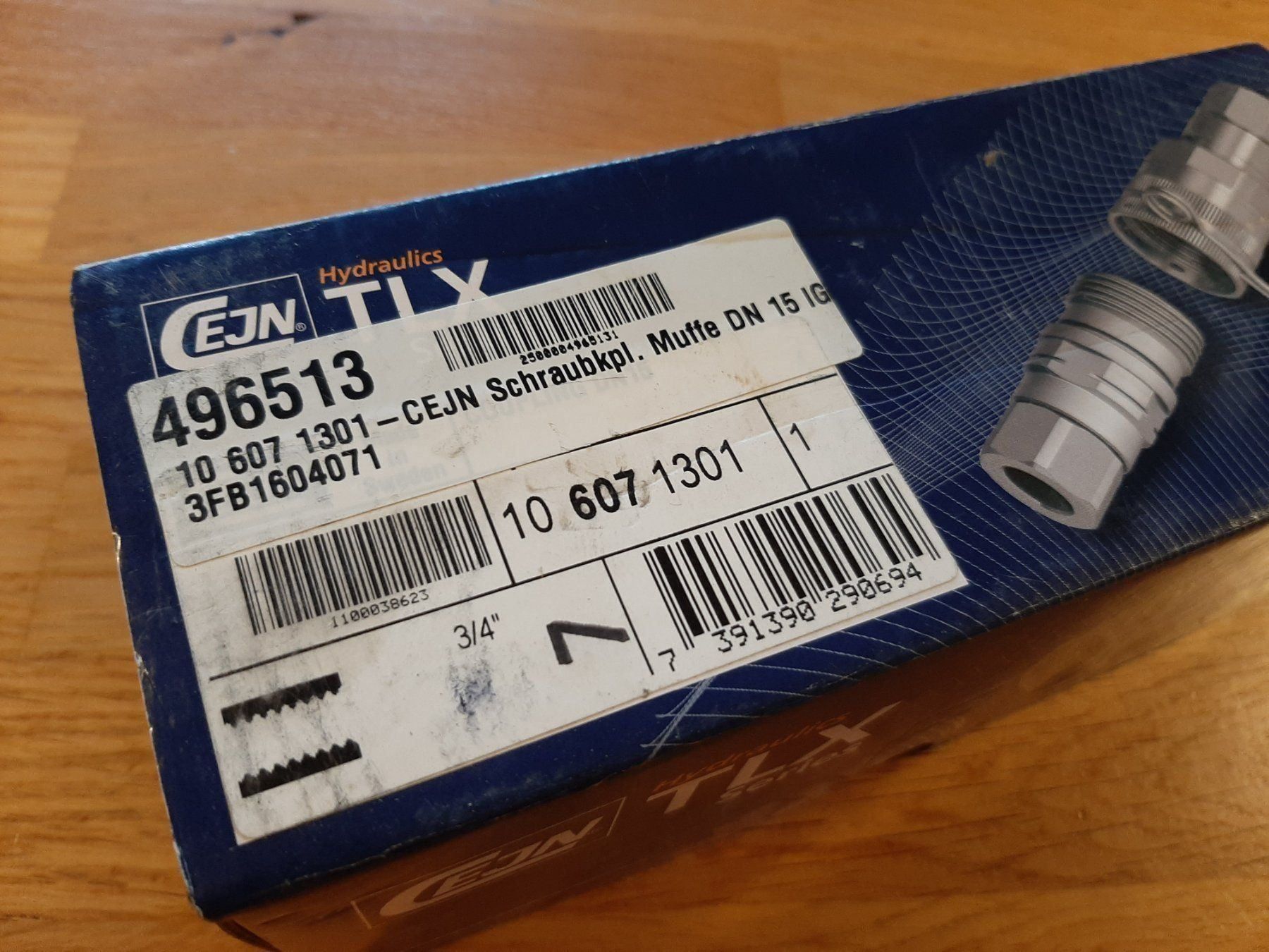 Tutti gli attrezzi: Cejn TLX Kupplungsmuffe 3/4" Serie 607 – Nuovo e nell'imballaggio originale da Heimisbach venduto da kattus 2