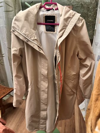 Schöffel Regen-Parka Beige Grösse 42/L neuwertig
