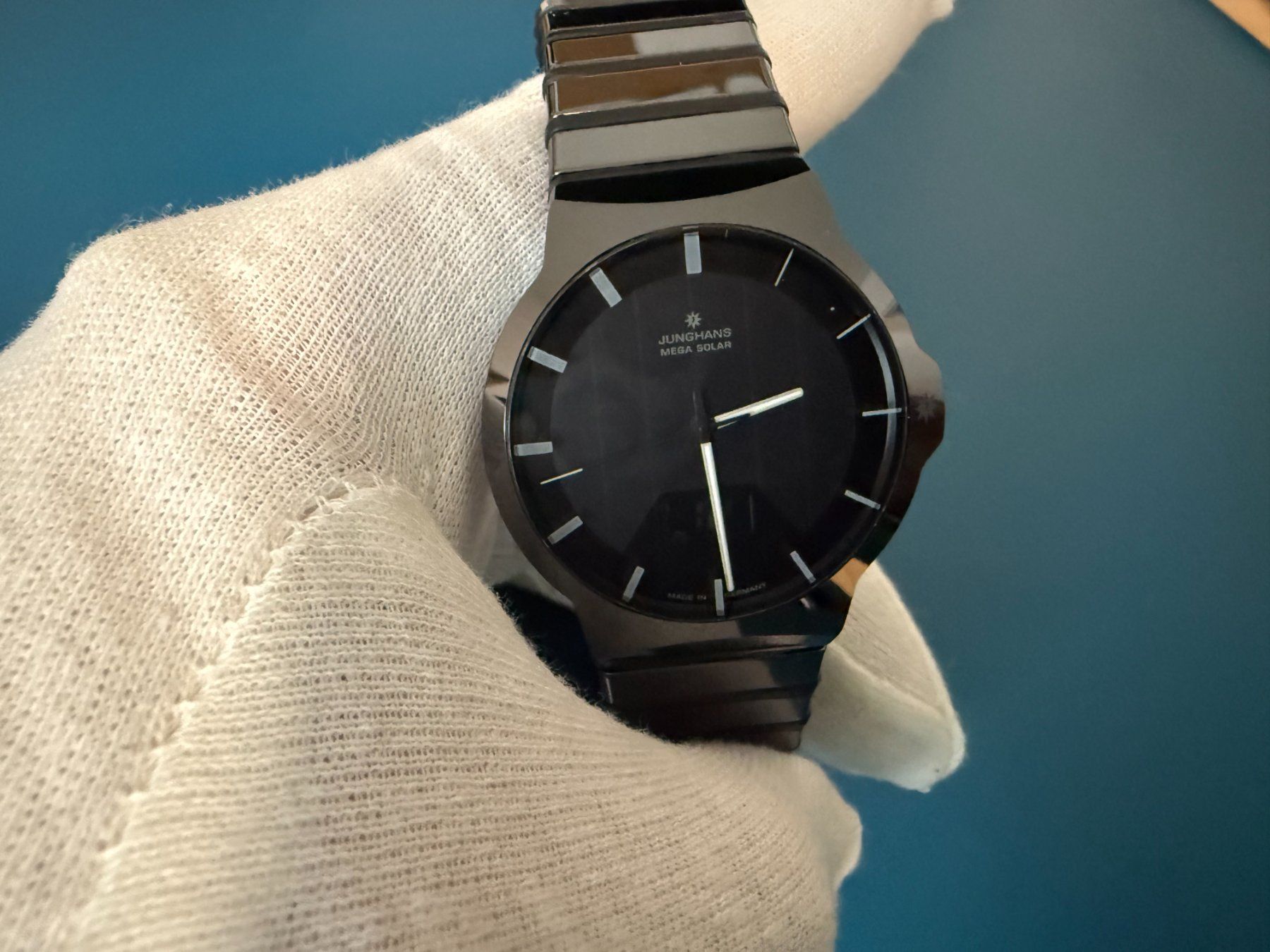 Junghans Uhren: Junghans Mega Solar mit Revision Top Zustand – Gebraucht aus Unterseen von valcon