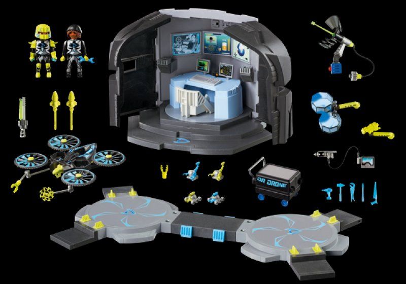 Playmobil Spielzeuge: Neu Playmobil Top Agent Dr. Drone's Command Center 9250 – Neu und originalverpackt aus Bettlach von Tradenet100 5