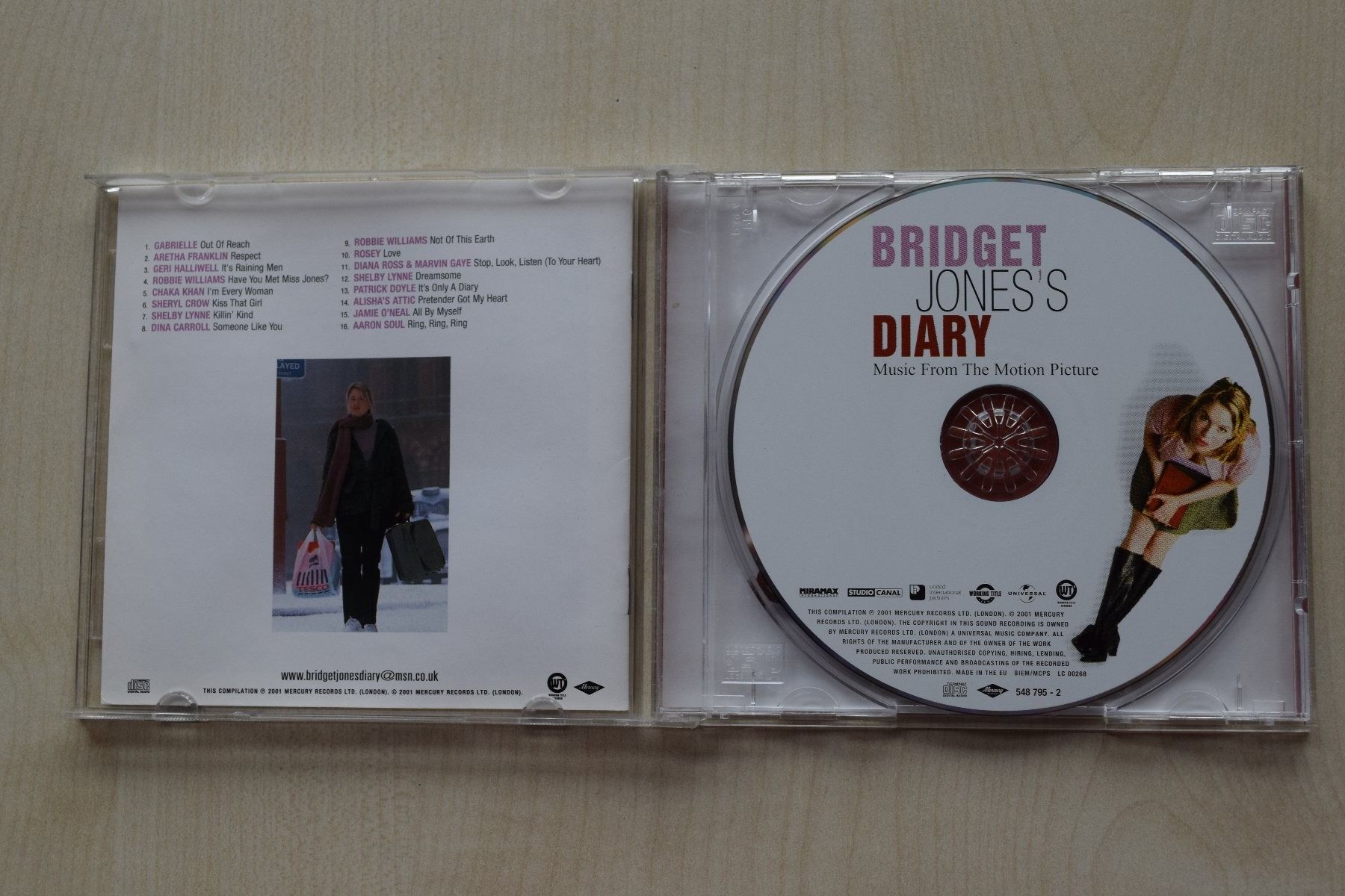 CDs: BRIDGET JONES'S DIARY (626) – D'occasion à Reutigen par DONDON55 3