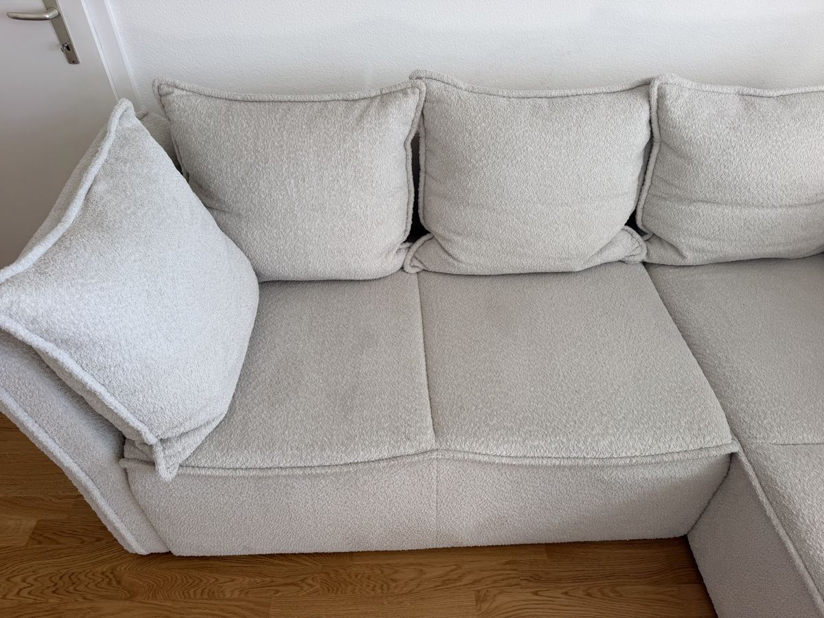 Divani: Carryhome ECKSOFA Chenille Beige – Usato da Wil SG venduto da ali_9xfj 1