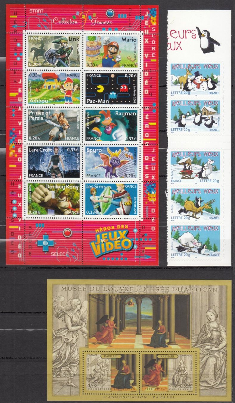 Tous les timbres: Frankreich 2005 postfrisch – D'occasion à Bürglen TG par StampGraf 6