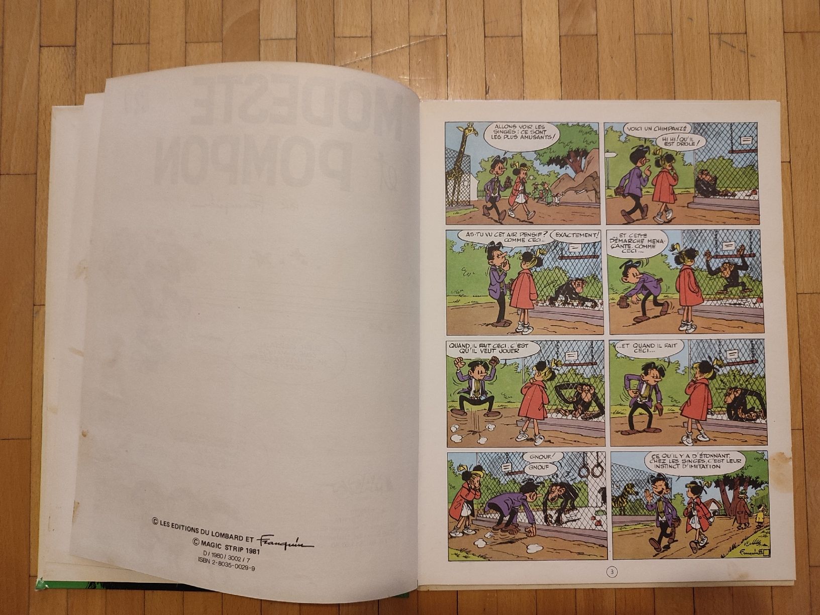 Comics: Modeste et Pompon R1 - Magic Strip 1980 – Gebraucht aus Bougy-Villars von Vogue 5