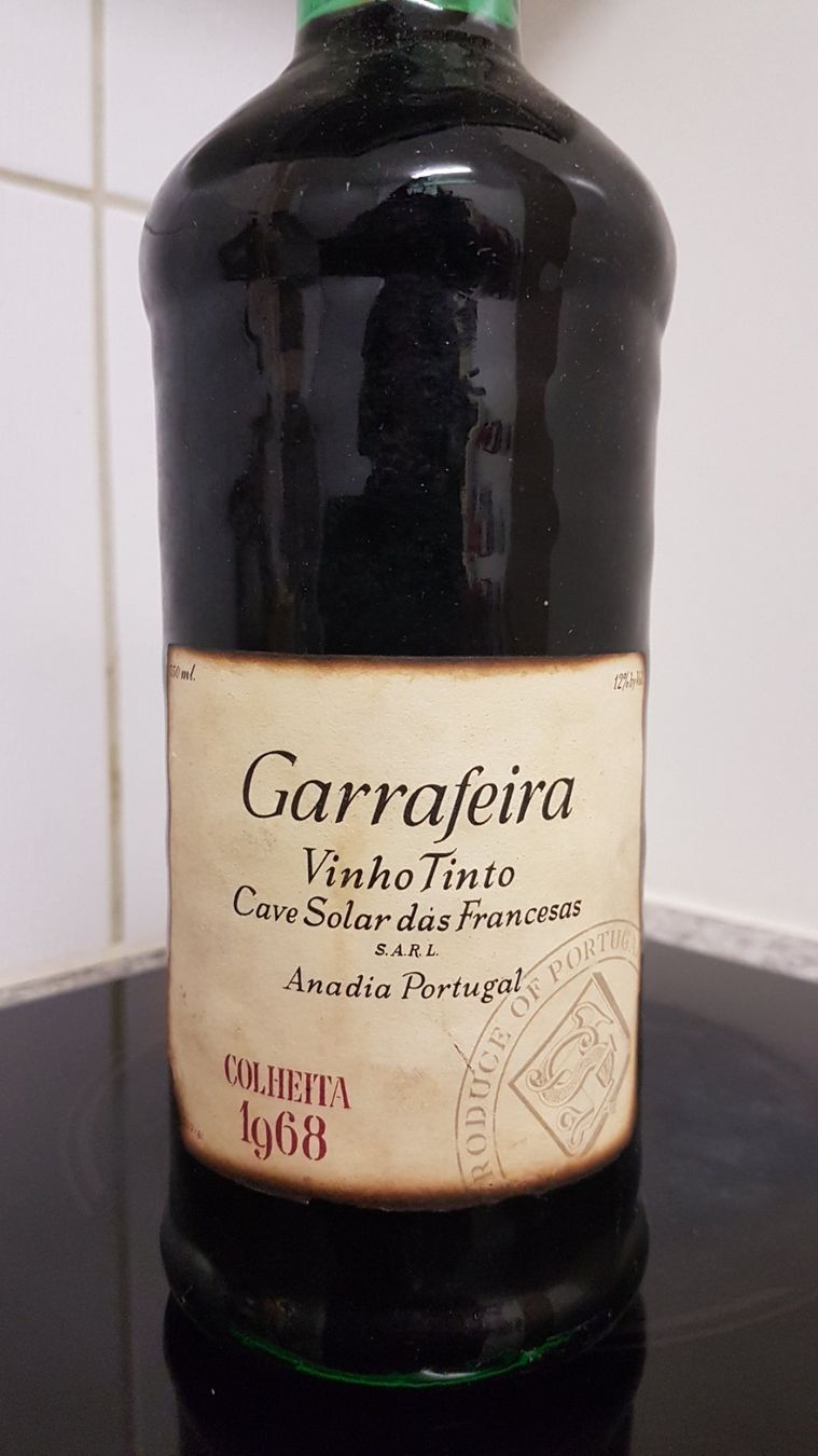 Wein: Garrafeira Vinho Tinto 1968 – Neu (gemäss Beschreibung) aus Grenchen von poggione 1