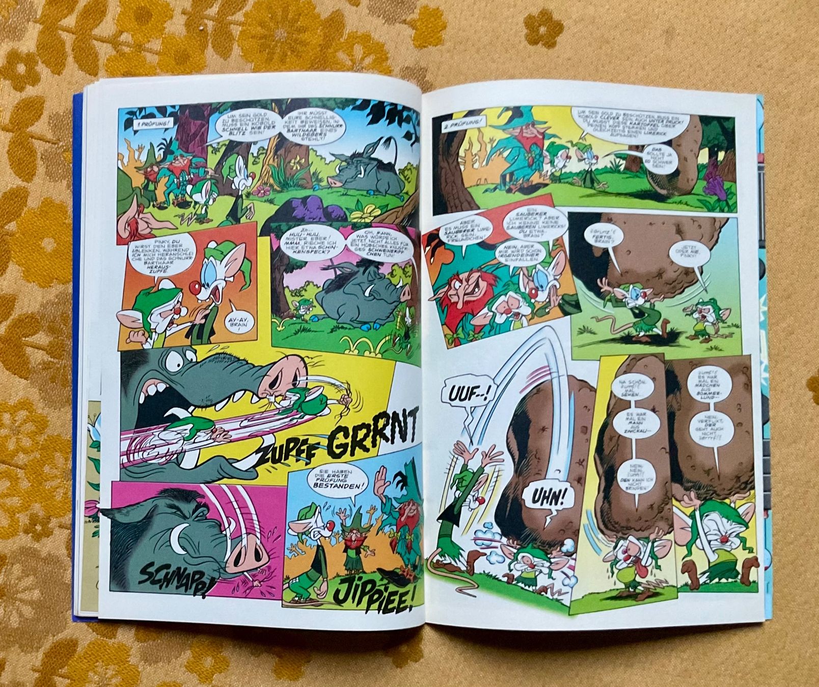 Fumetti: Pinky und Brain Heft Nr 10 von 1999 – Usato da Endingen venduto da nathan05 7
