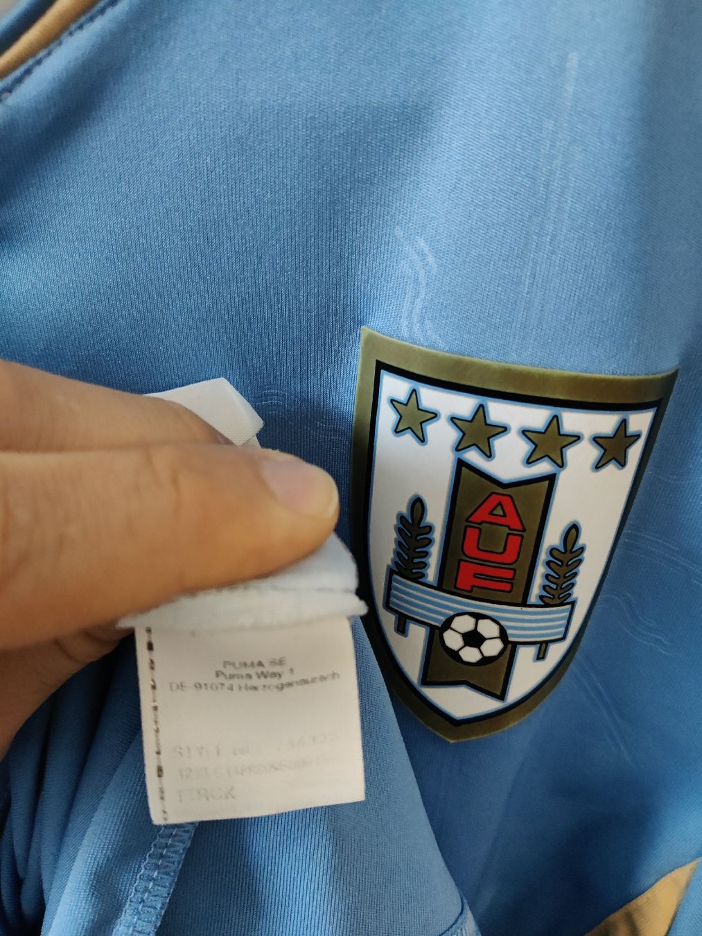 Puma Canottiere & Pantaloni: Uruguay 2014/15 (M) – Usato da Basel venduto da Ringolero 3
